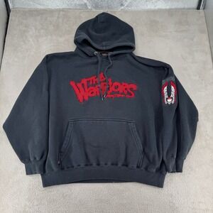 VTG 90s Johnny Blaze The Warriors Movie Hoodie Mens 2XL Black